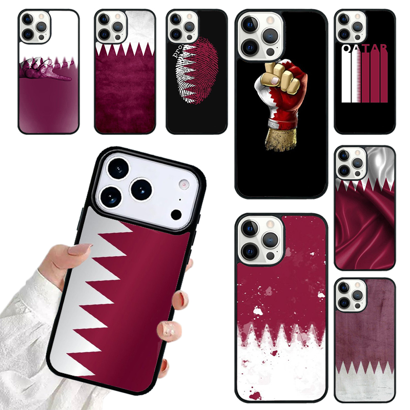 Phone Cases Qatar - Custodia per telefono con bandiera nazionale