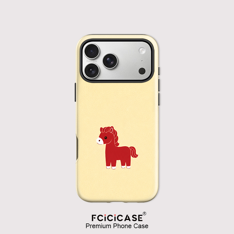 Phone Cases Horse - Custodia per telefono Fcicicase con motivo