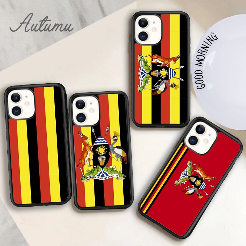 Phone Cases Uganda - Custodia per telefono a tema stemma