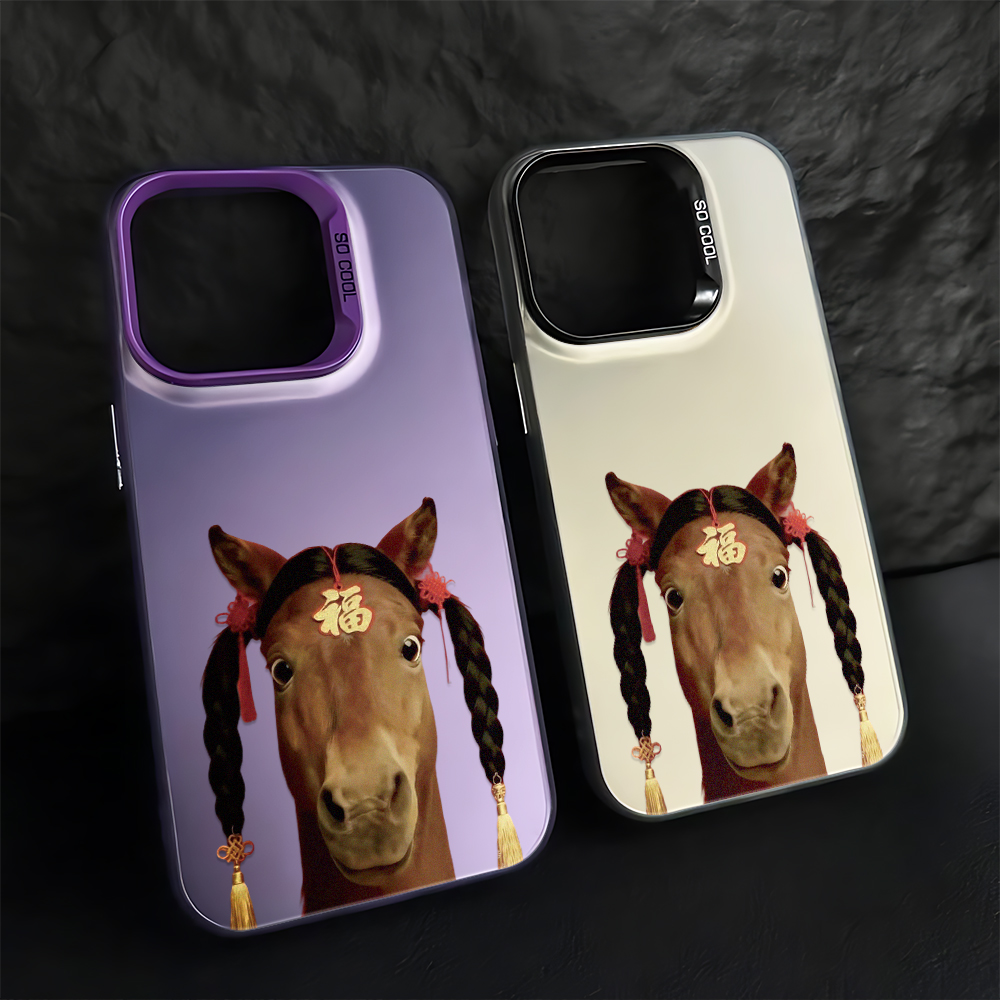 Phone Cases Horse - Custodia per telefono in TPU rigida