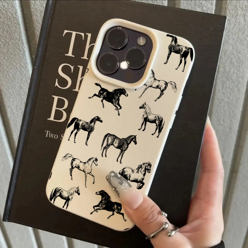 Phone Cases Horse - Cover per iPhone con motivo realistico
