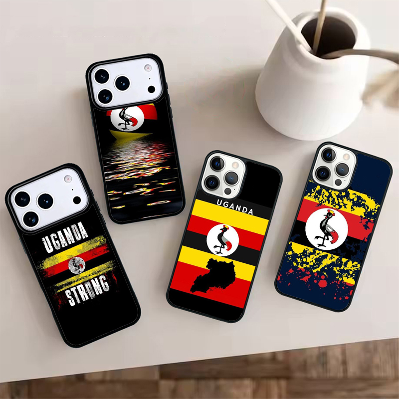 Phone Cases Uganda - Cover per iPhone con Bandiera dell'Uganda