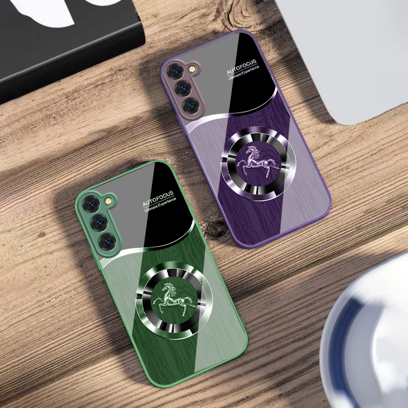 Phone Cases Horse - Custodia in vetro per telefono con