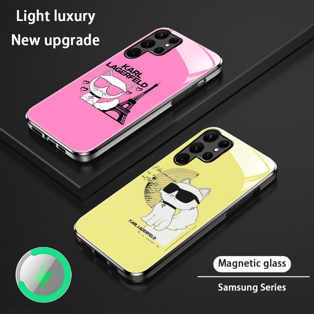 Phone Cases Galaxy S25 - Custodia per telefono Fashion Cat con