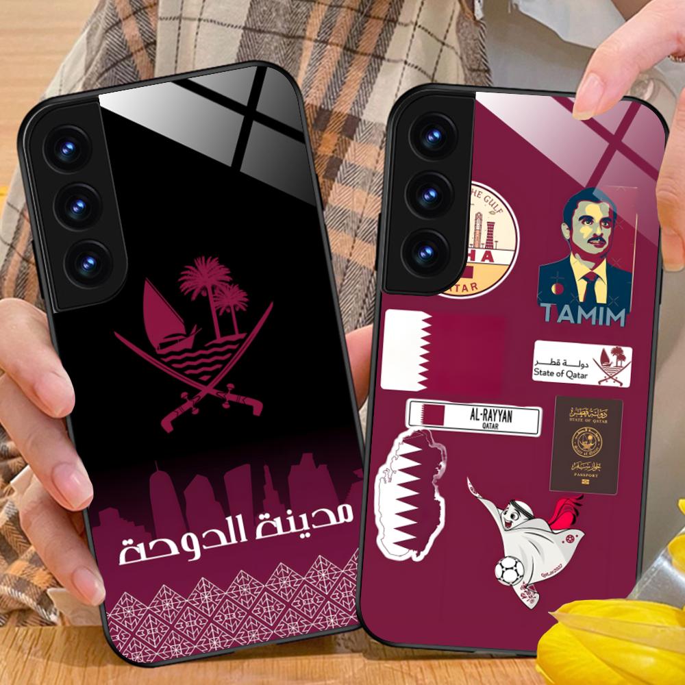 Phone Cases Qatar - Custodia per cellulare con bandiera del