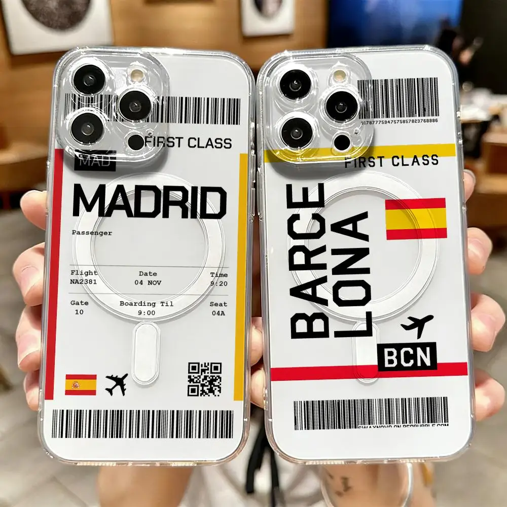 Phone Cases Clear - Custodia per iPhone 17 16 15