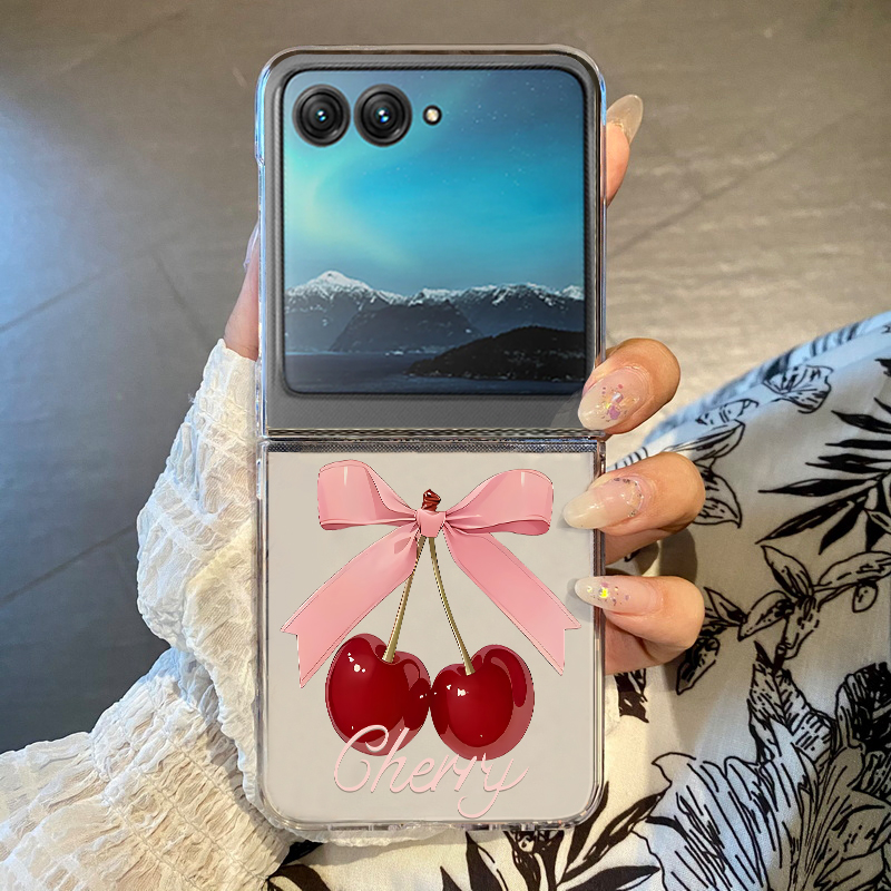 Phone Cases Cherry - Cover per Telefono con Stampa Fiocco