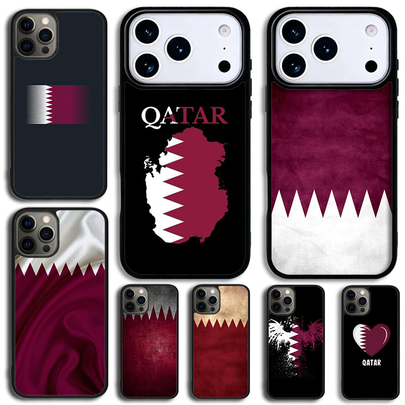 Phone Cases Qatar - Cover per iPhone con Bandiera del