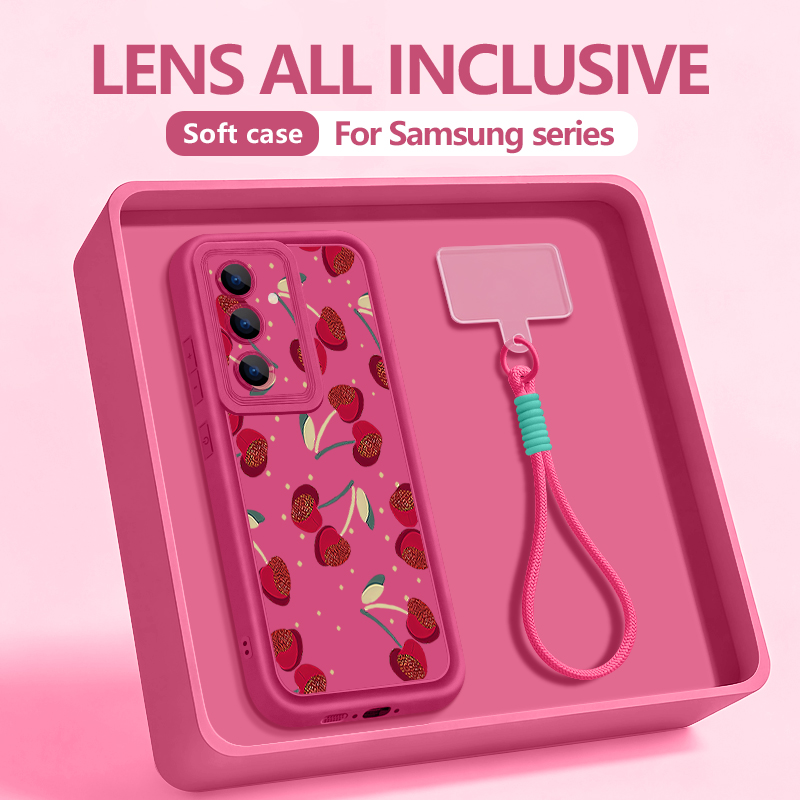 Phone Cases Cherry - Custodia per telefono con motivo a