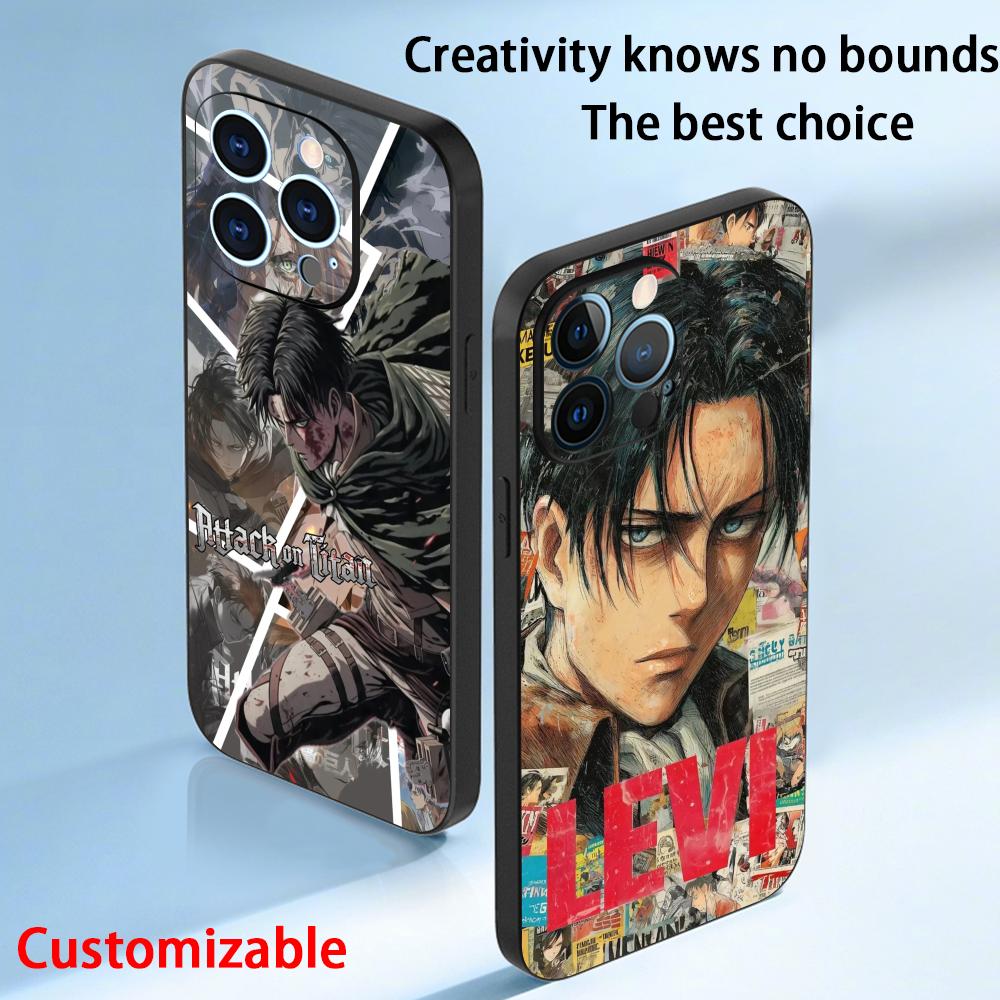Phone Cases Men - Levi ackerman cool anime man modello