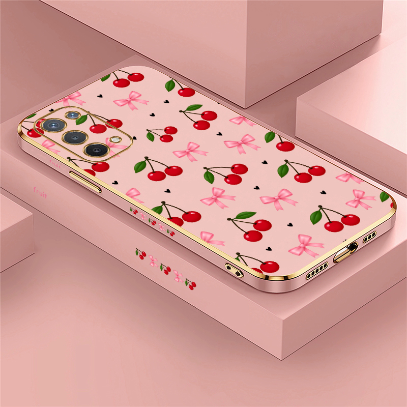 Phone Cases Cherry - Custodia per telefono con fiocco rosso