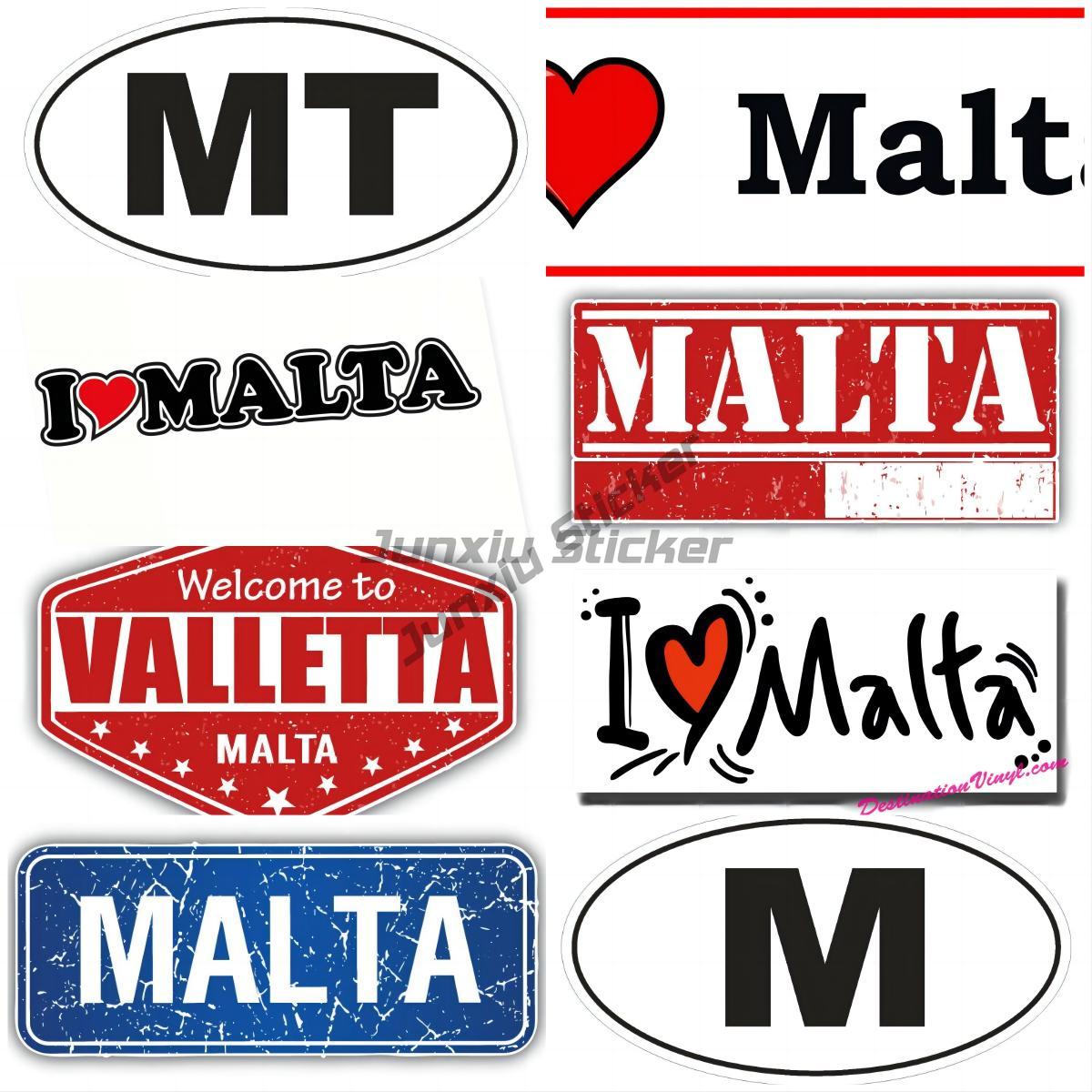 Phone Cases Malta - Bandiera della Malta Decalcomania per auto