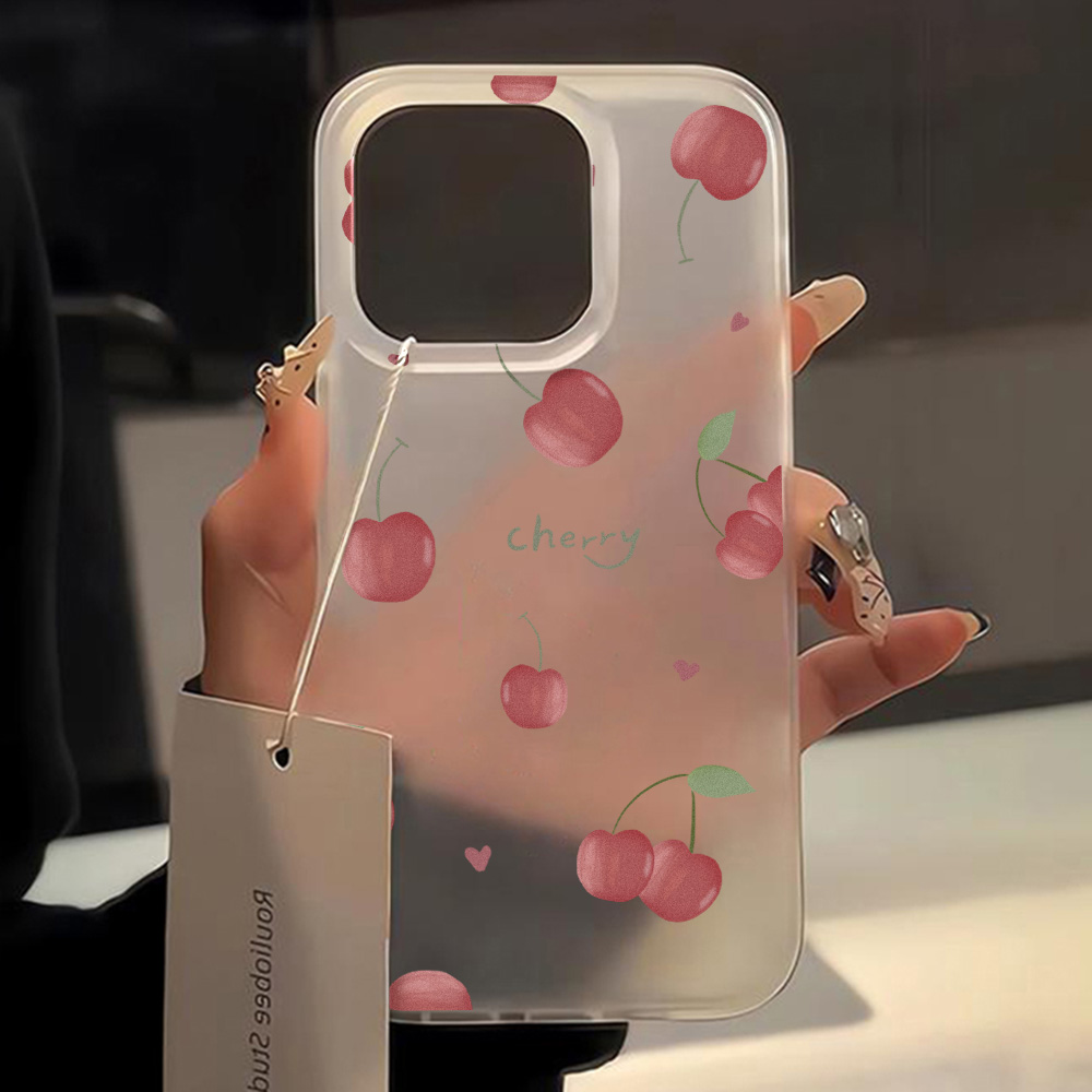 Phone Cases Cherry - Custodia per telefono con ciliegie carine