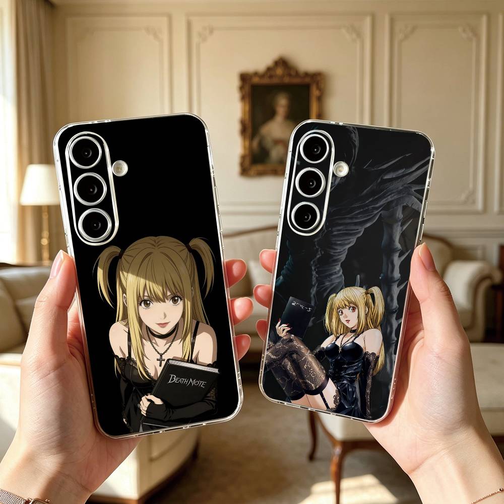 Phone Cases Near - Cover Trasparente Death Note Misa Near