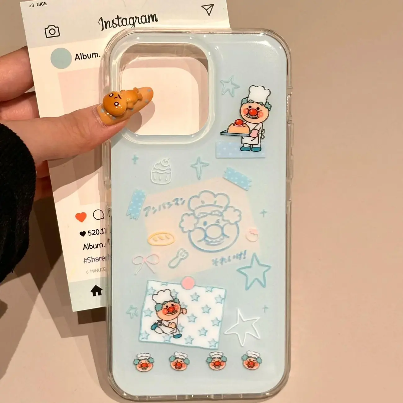 Coreano Ins Blu Chef Vecchio D - Phone Cases Men recensione e prezzo