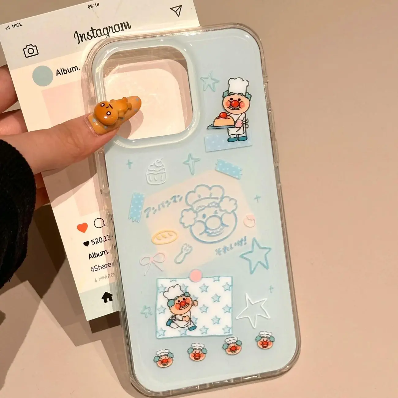 Coreano Ins Blu Chef Vecchio D - Phone Cases Men recensione e prezzo