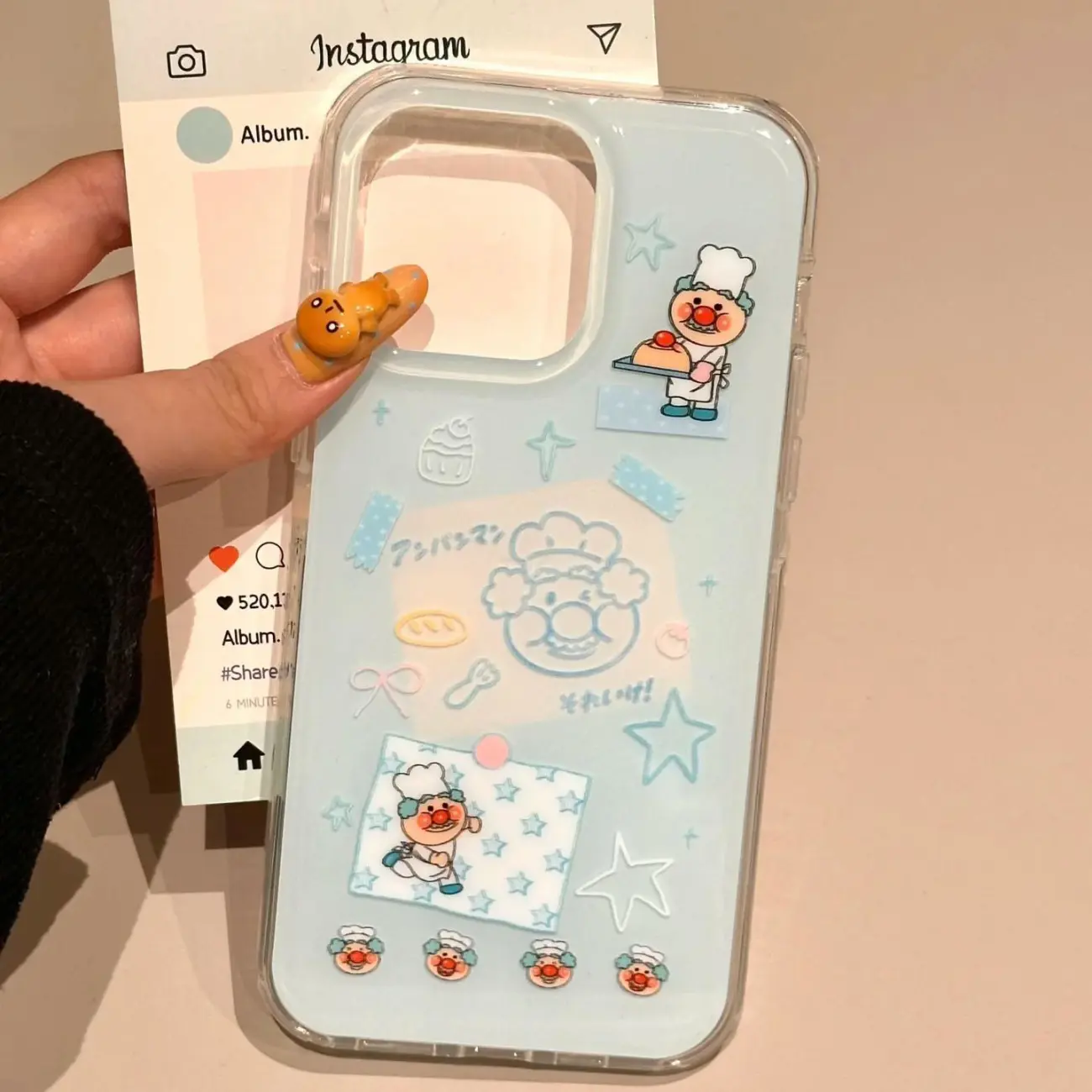 Coreano Ins Blu Chef Vecchio D - Phone Cases Men recensione e prezzo