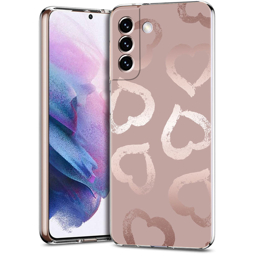 Gold Rose Love Heart Phone Cas - Phone Cases Burga recensione e prezzo