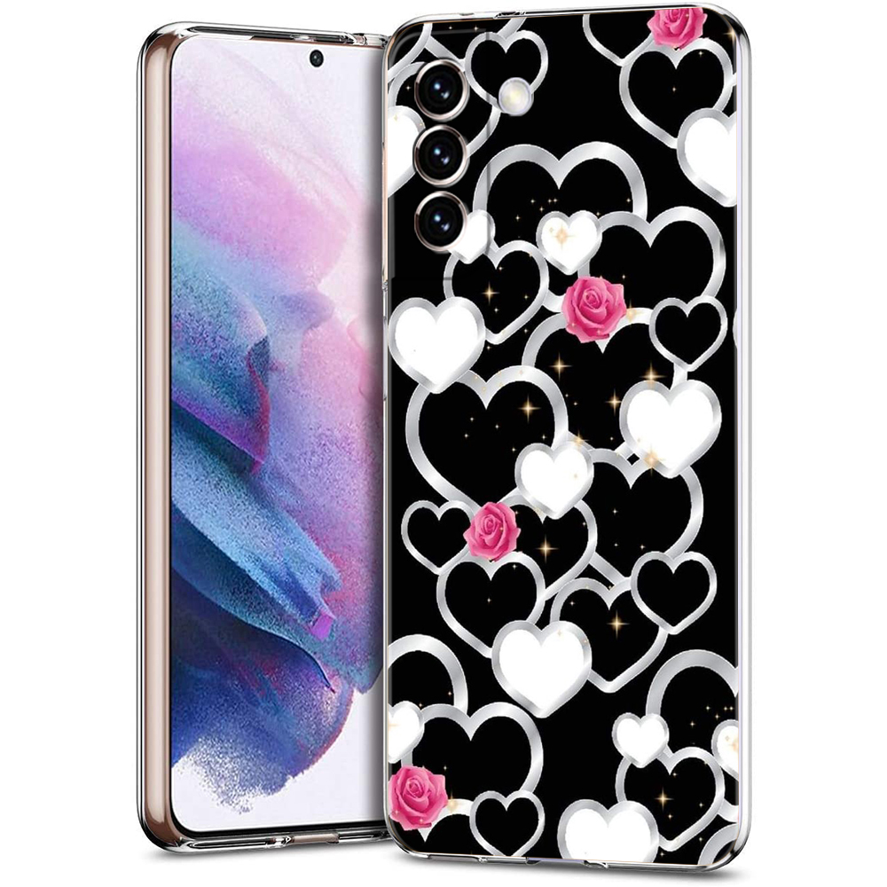 Gold Rose Love Heart Phone Cas - Phone Cases Burga recensione e prezzo